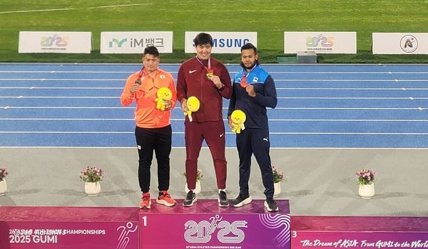 Muhammad Irfan raih gangsa di Gumi